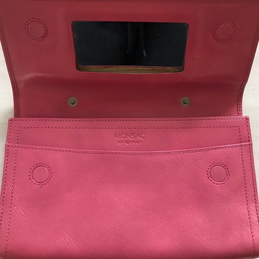 Monsac Original Rose Pink Clutch